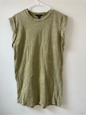 Forever 21 Olive Green Crewneck Tee